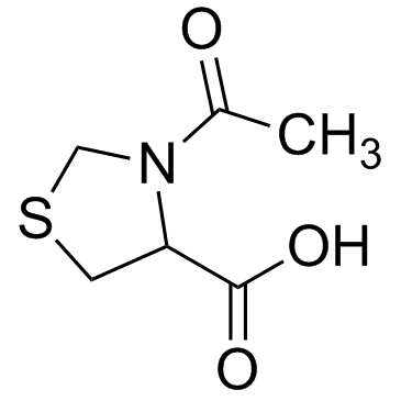 Folcisteine(3-Acetylthiazolidine-4-carboxylic acid)图片