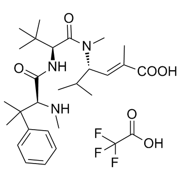 Taltobulin trifluoroacetate(HTI-286 trifluoroacetate)图片