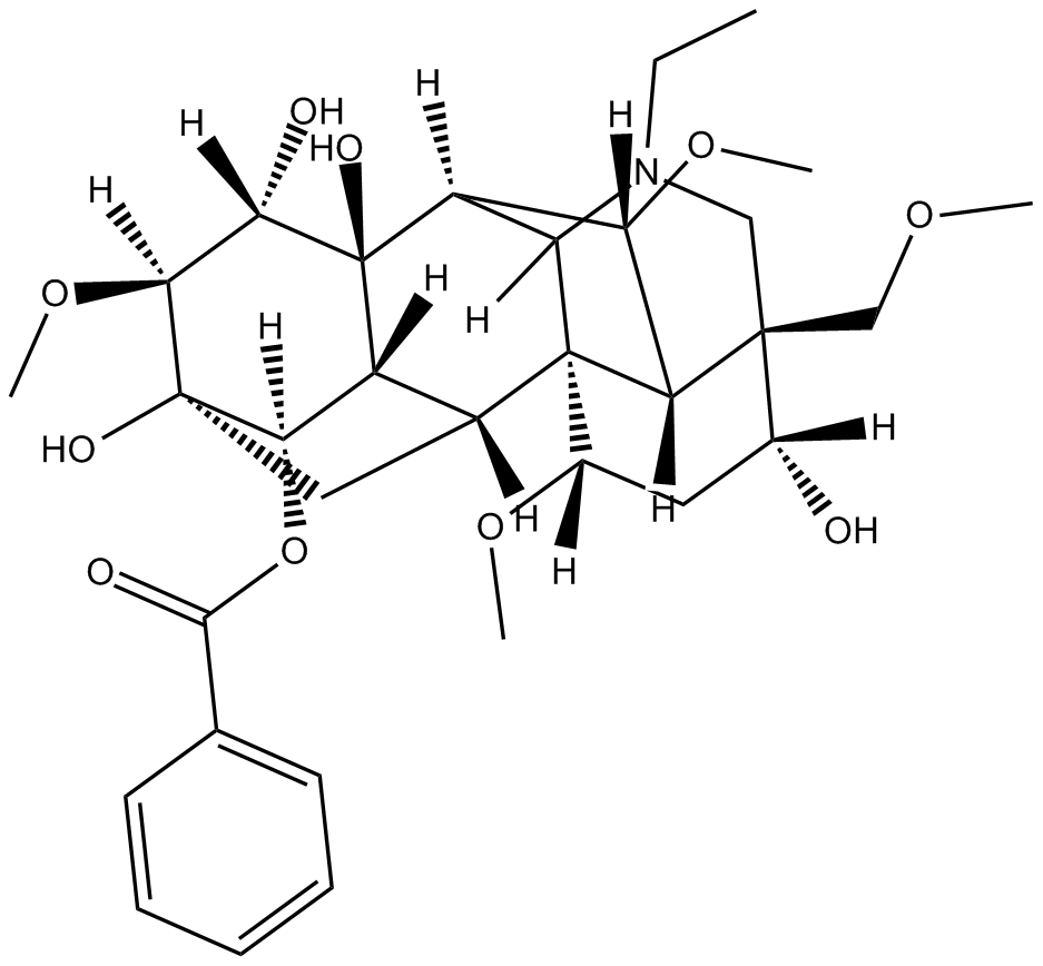 Benzoylaconitine图片