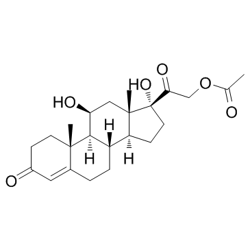 Hydrocortisone acetate(Hydrocortisone 21-acetate)ͼƬ