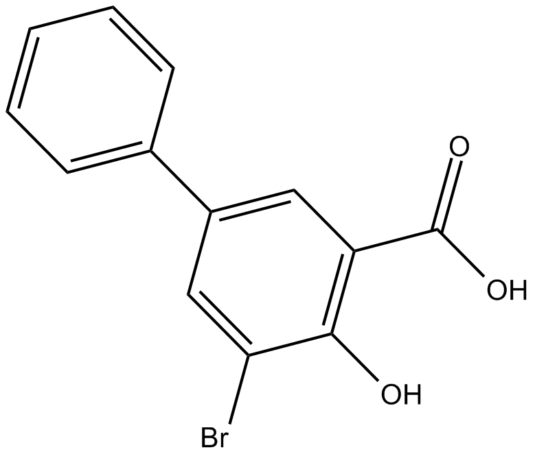 3-bromo-5-phenyl Salicylic AcidͼƬ