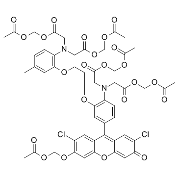 Fluo-3AM(Fluo-3-pentaacetoxymethyl ester)图片