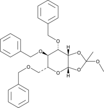 3,4,6-Tri-O-benzyl--D-Mannopyranose 1,2-(methyl orthoacetate)ͼƬ