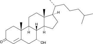 7-hydroxy-4-Cholesten-3-oneͼƬ