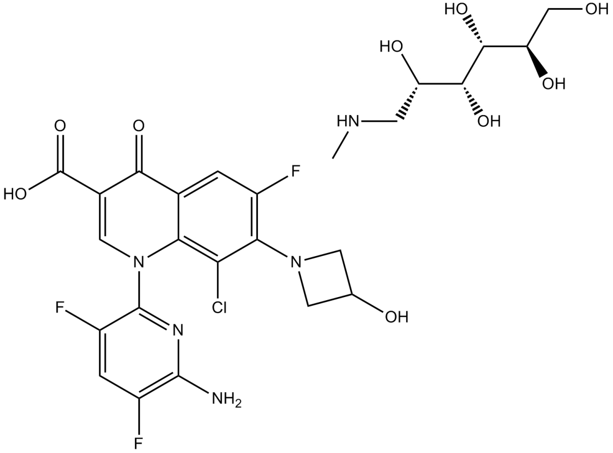 Delafloxacin meglumine图片