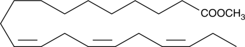 11(Z),14(Z),17(Z)-Eicosatrienoic Acid methyl ester图片