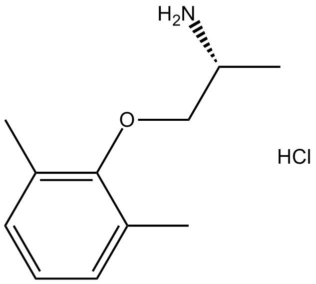 Mexiletine hydrochloride(KOE-1173(hydrochloride))ͼƬ