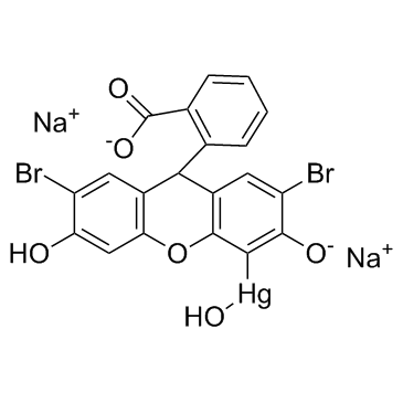 Merbromin(Mercury dibromofluorescein disodium salt)ͼƬ