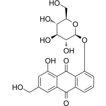 Aloe-emodin-8-O--D-glucopyranosideͼƬ