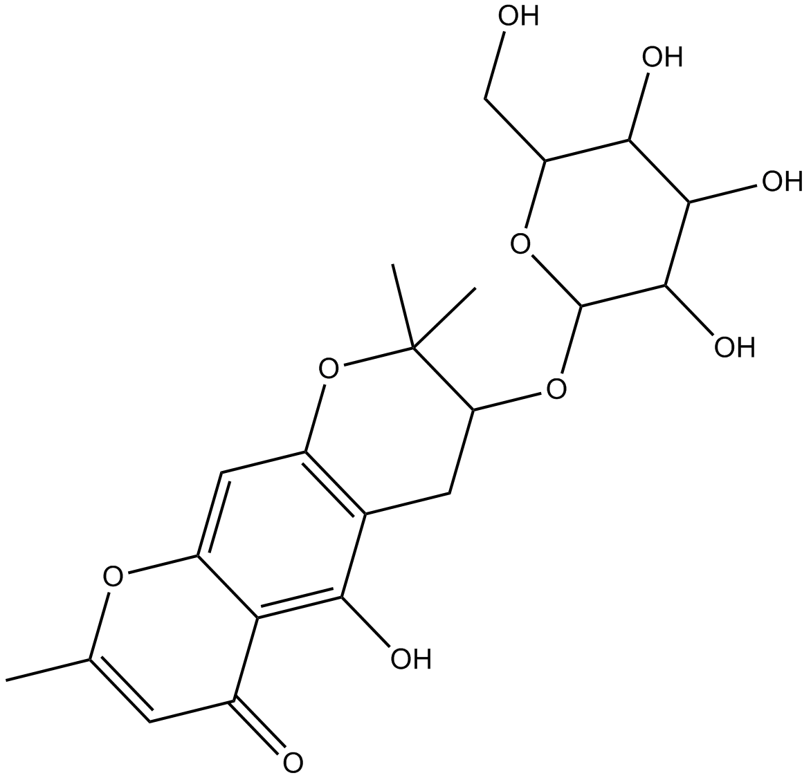 Sec-O-Glucosylhamaudol图片