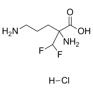 Eflornithine hydrochloride(DFMO hydrochloride)ͼƬ