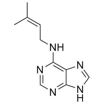 6-(&gamma,&gamma-Dimethylallylamino)purine(N6-(2-lsopentenyl)adenine)ͼƬ