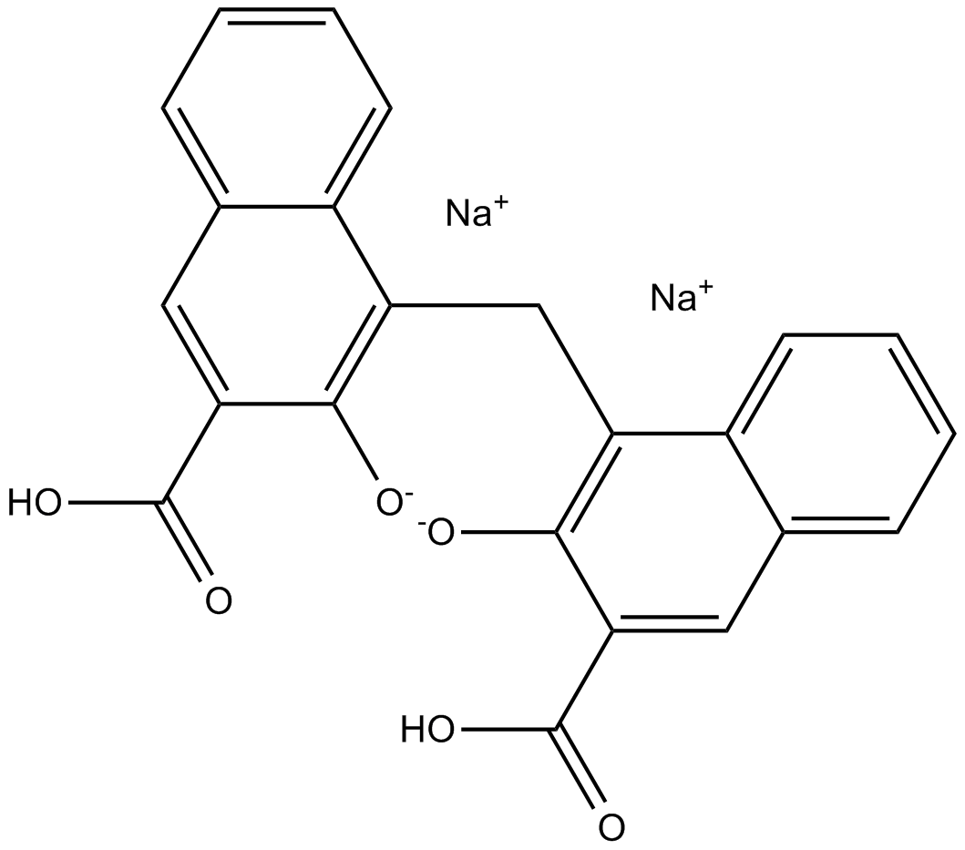 Pamoic acid disodium salt图片