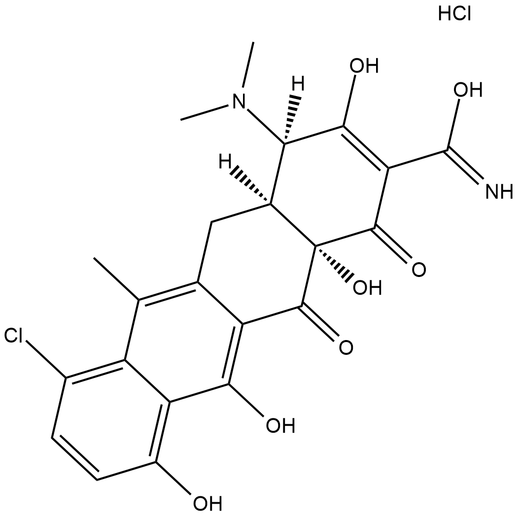 4-Epianhydrochlortetracycline(hydrochloride)ͼƬ