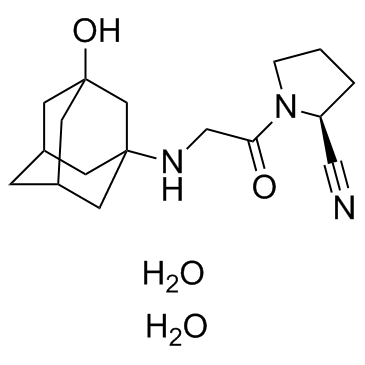 Vildagliptin dihydrate(LAF237 dihydrate)ͼƬ