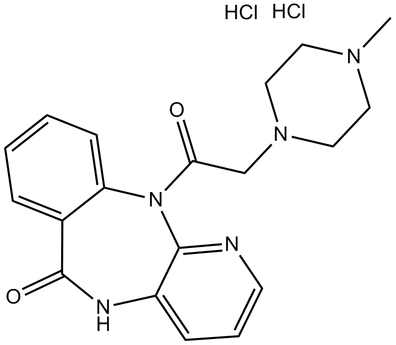 Pirenzepine dihydrochloride图片