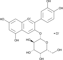 Cyanidin 3-O--D-Galactopyranoside(chloride)ͼƬ