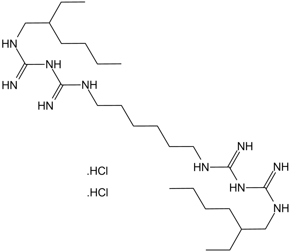 Alexidine dihydrochloride图片