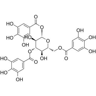 1,3,6-Tri-O-galloyl-beta-D-glucoseͼƬ