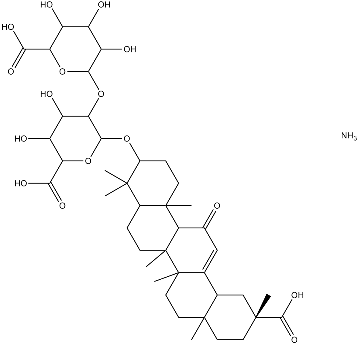 Monoammoniumglycyrrhizinate图片