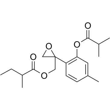 8,9-Epoxy-3-isobutyryloxy-10-(2-methylbutanoyl)thymolͼƬ