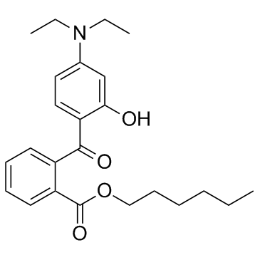 Diethylamino hydroxybenzoyl hexyl benzoate(DHHB)ͼƬ