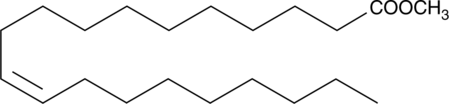 11(Z)-Eicosenoic Acid methyl ester图片