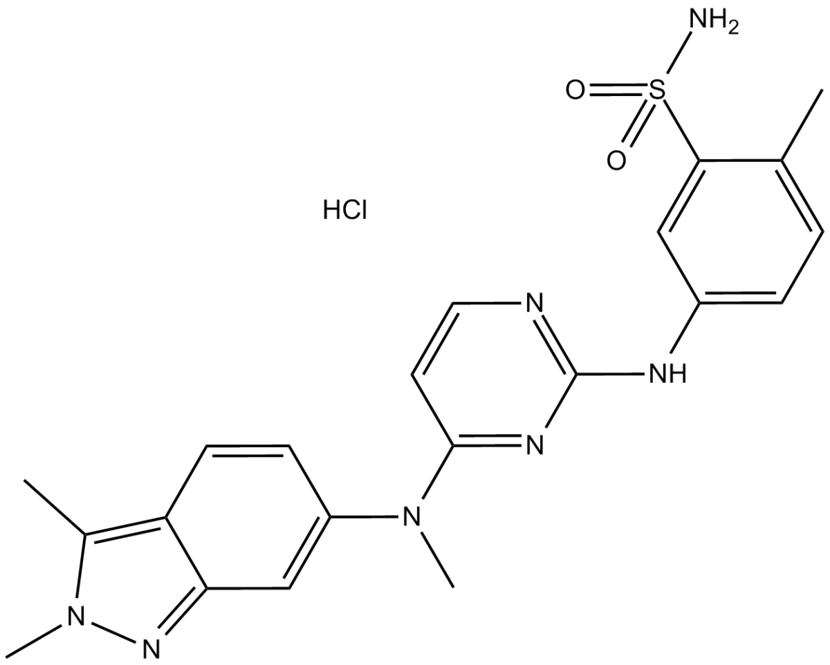 Pazopanib Hydrochloride图片