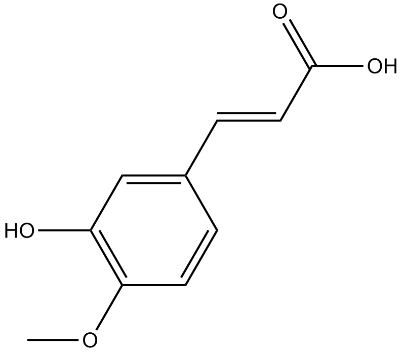 3-Hydroxy-4-methoxycinnamic acidͼƬ