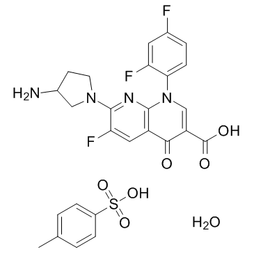 Tosufloxacin tosylate hydrate(A-61827 tosylate hydrate)ͼƬ