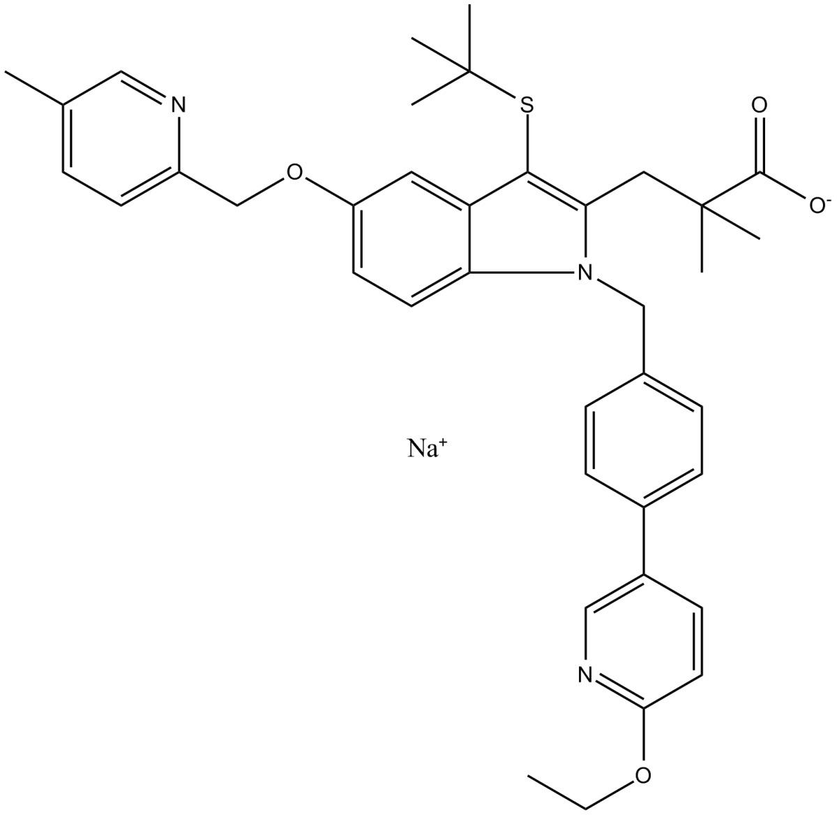 GSK2190915 sodium salt图片