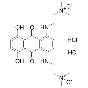 Banoxantrone dihydrochloride(AQ4N dihydrochloride)ͼƬ