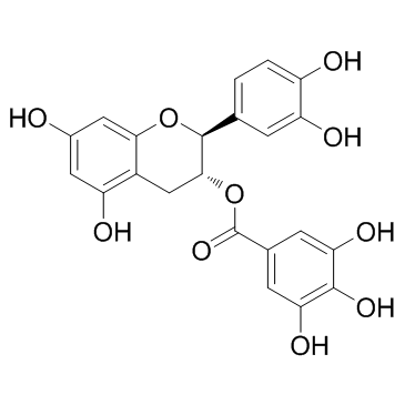 (-)-Catechin gallate((-)-Catechin 3-gallate)ͼƬ