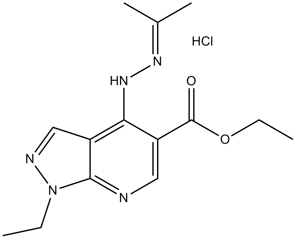 Etazolate hydrochloride图片