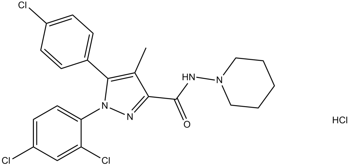 Rimonabant hydrochloride图片