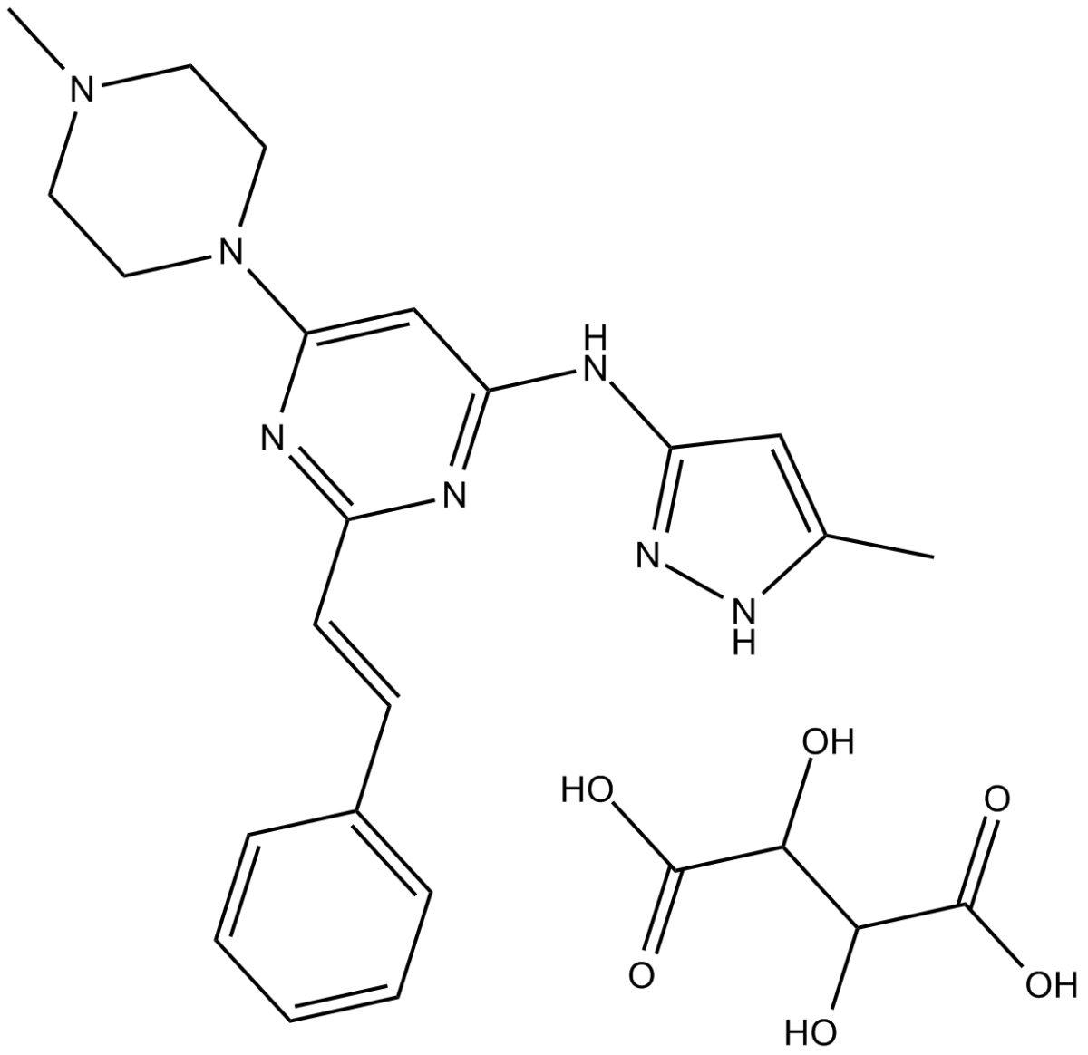 ENMD-2076 L-(+)-Tartaric acidͼƬ