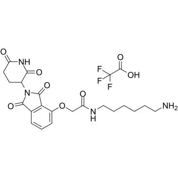 E3 Ligase Ligand-Linker Conjugates 25 TrifluoroacetateͼƬ