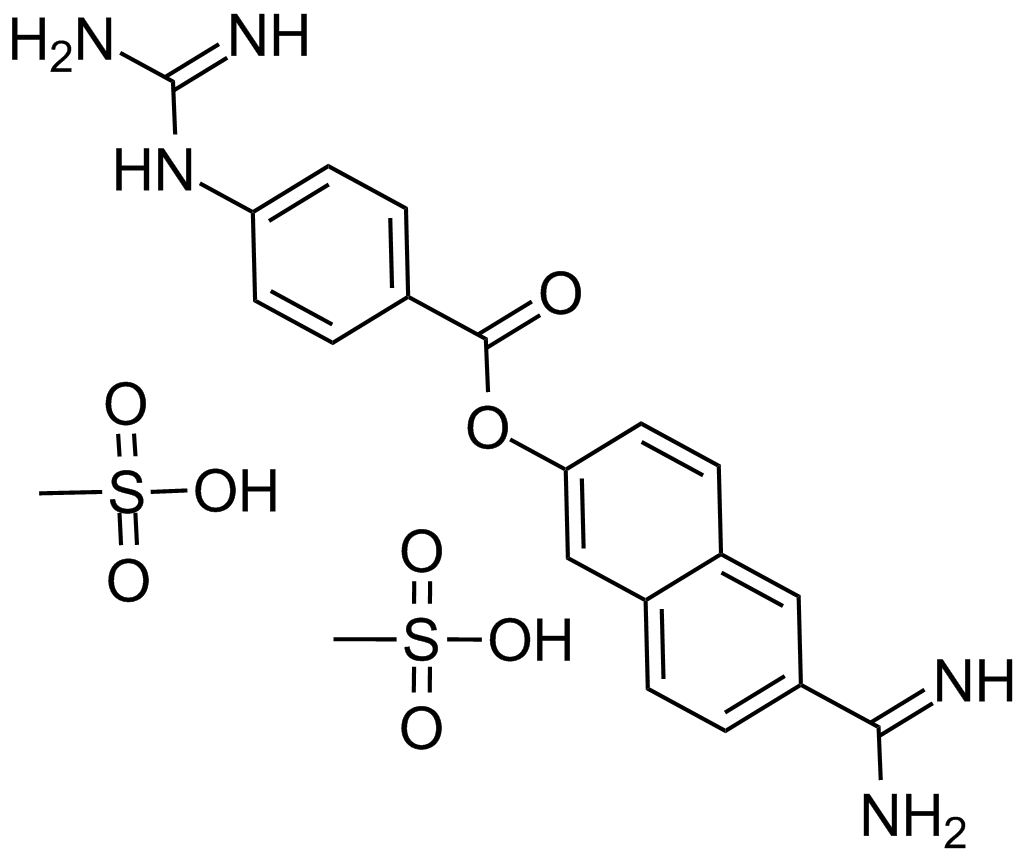 Nafamostat Mesylate(FUT-175)ͼƬ