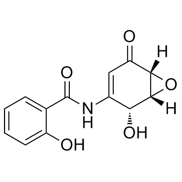 (+)-DHMEQ((1R,2R,6R)-Dehydroxymethylepoxyquinomicin)ͼƬ