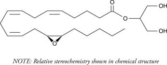 (±)2-(14,15-Epoxyeicosatrienoyl)Glycerol图片