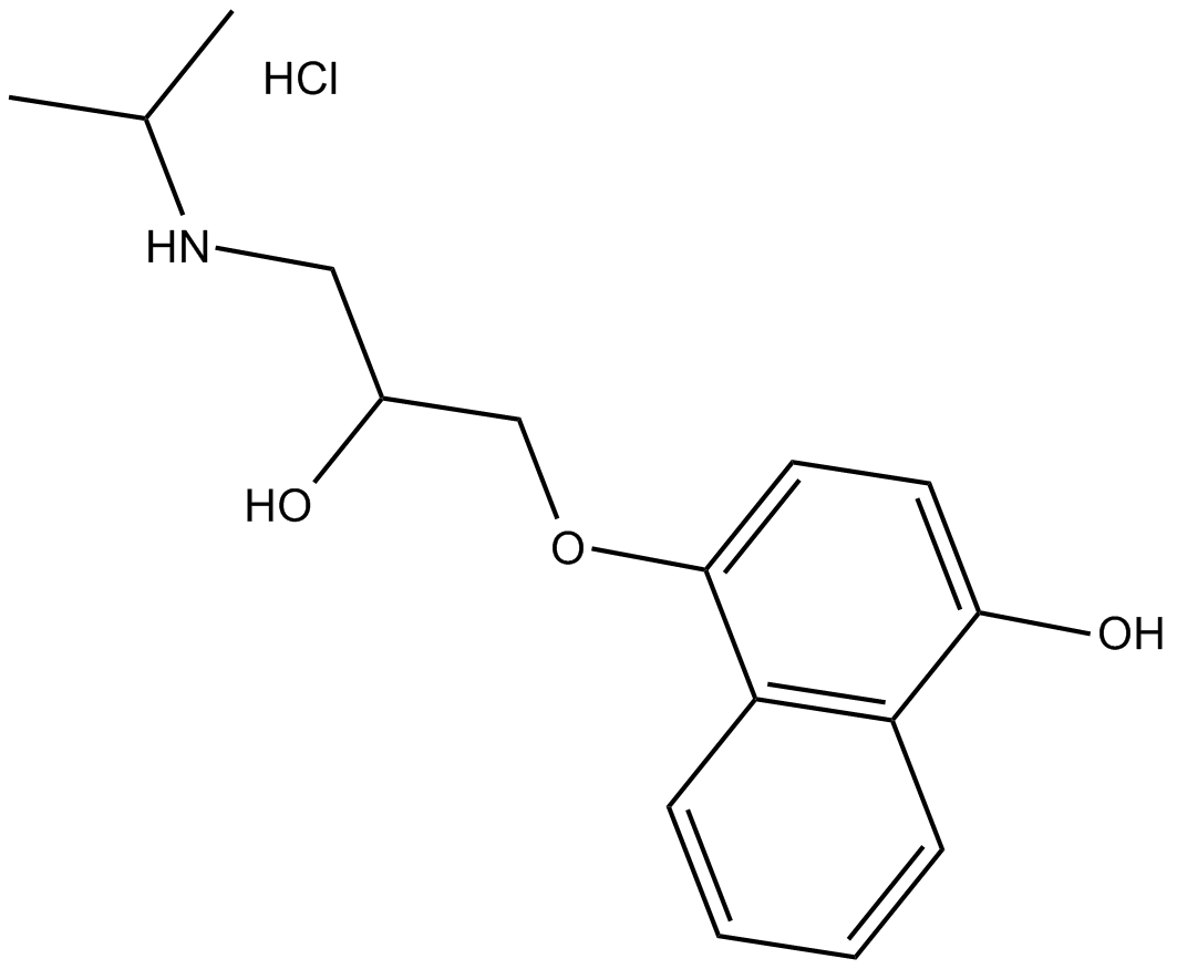 (±)-4-hydroxy Propranolol(hydrochloride)ͼƬ