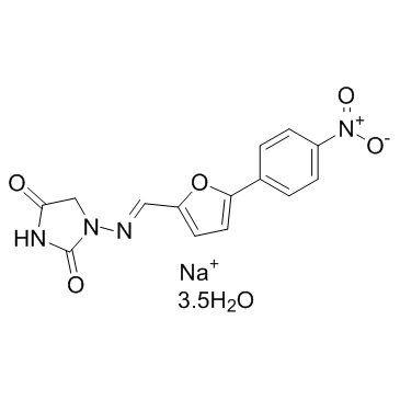 Dantrolene sodium hemiheptahydrate(Dantrolene sodium hydrate)ͼƬ