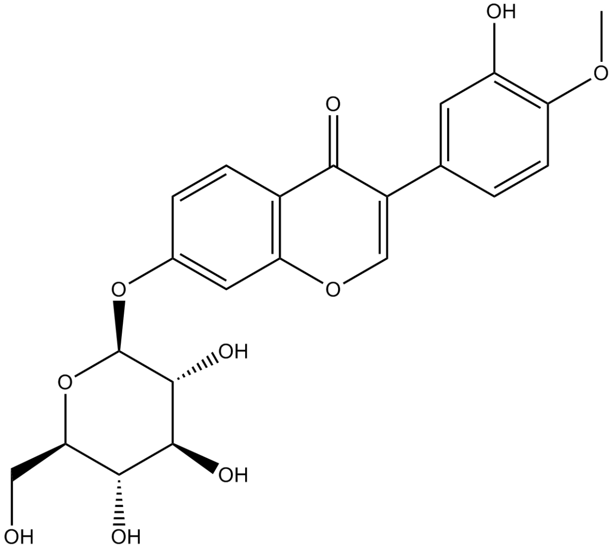 Calycosin-7-glucoside图片