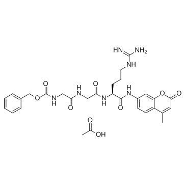 Z-Gly-Gly-Arg-AMC acetate图片