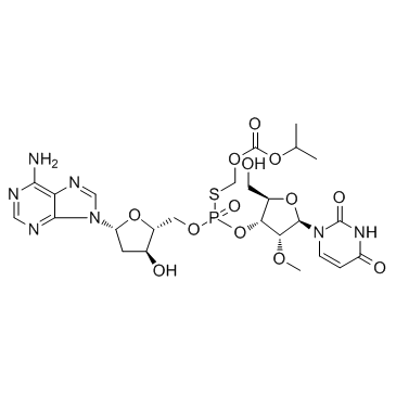 Inarigivir soproxil(SB9200)图片