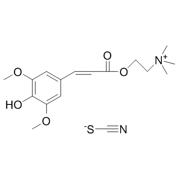 Sinapine thiocyanate图片