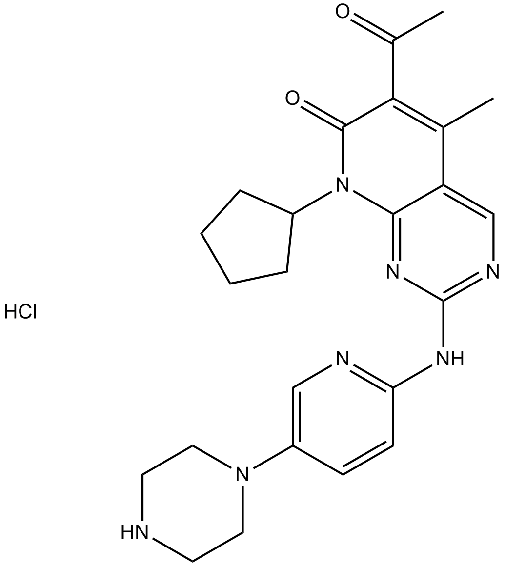 PD 0332991(Palbociclib)HCl图片