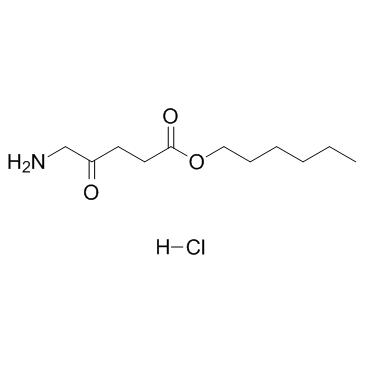 Hexaminolevulinate hydrochloride(Hexyl 5-aminolevulinate hydrochloride)ͼƬ