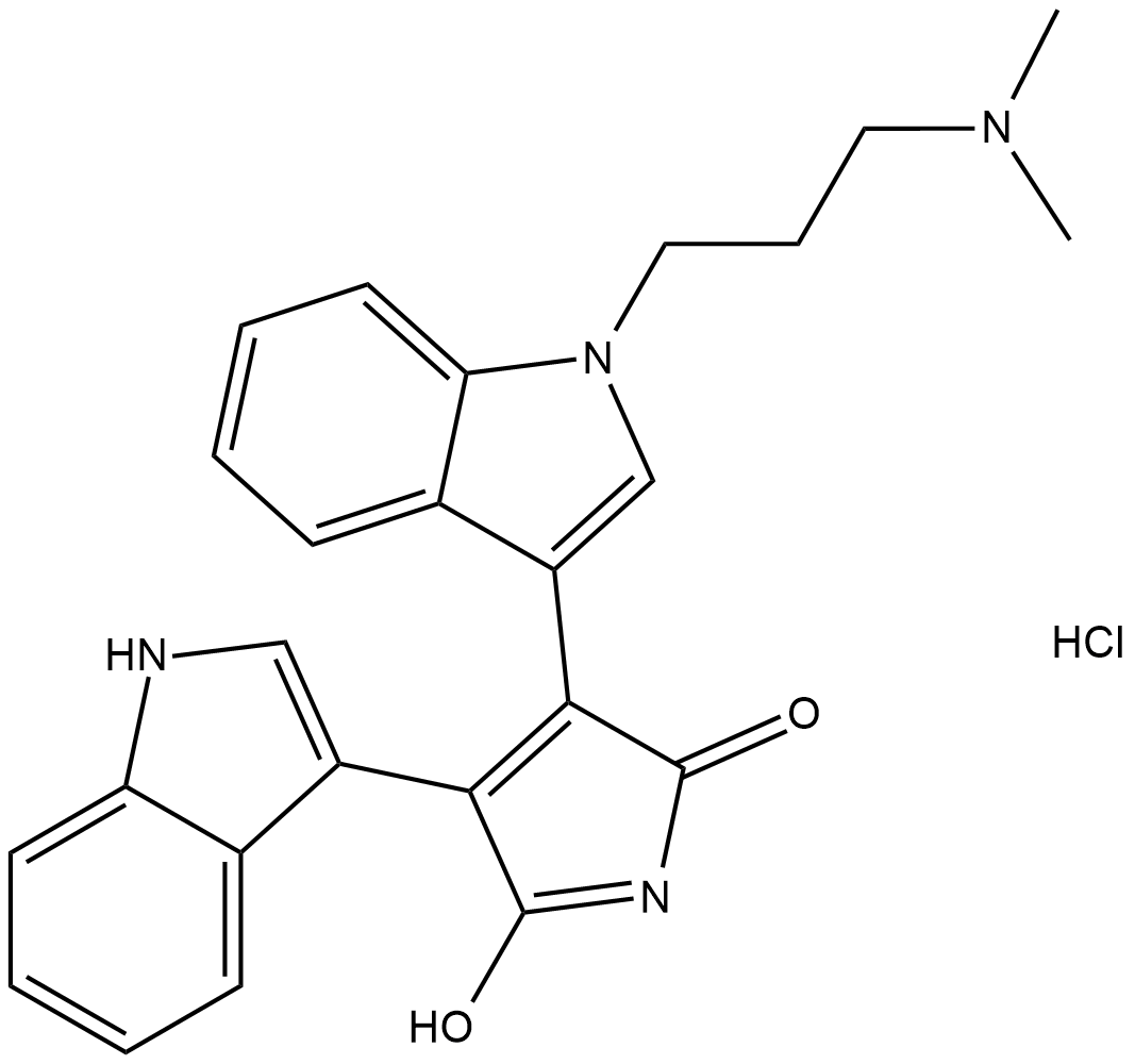Bisindolylmaleimide I(hydrochloride)ͼƬ