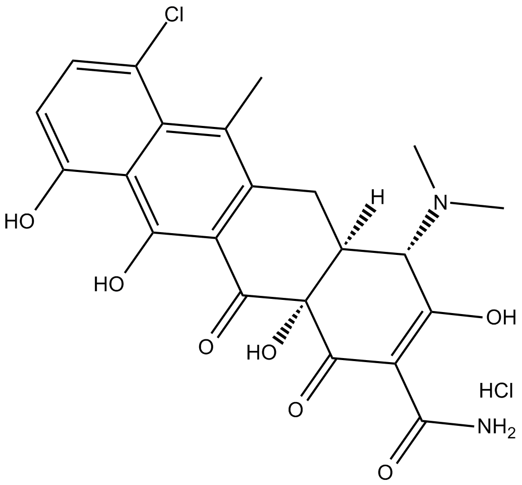 Anhydrochlortetracycline(hydrochloride)ͼƬ